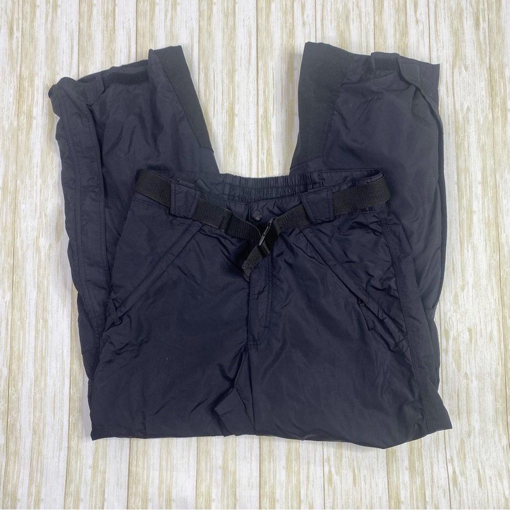 Columbia Black Nylon Insulated Ski Snow Pants
